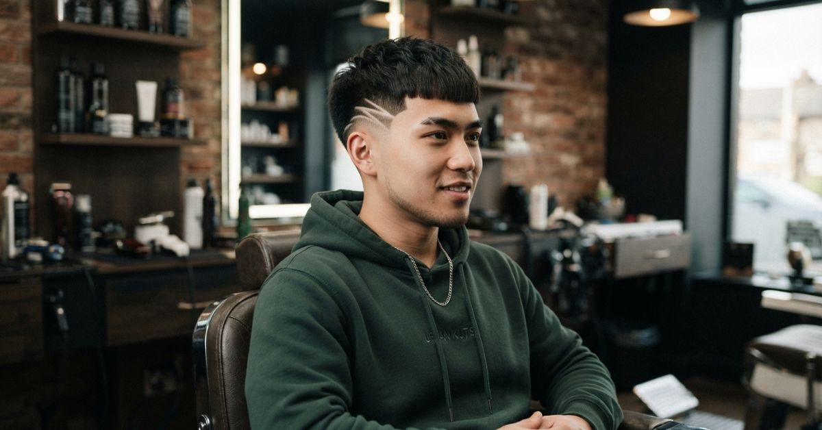 Edgar Cut with Low Taper Fade Designs