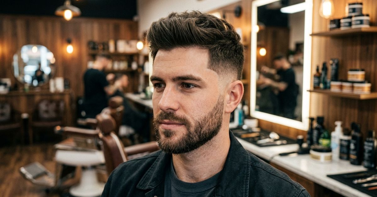 High Taper Haircut for Men