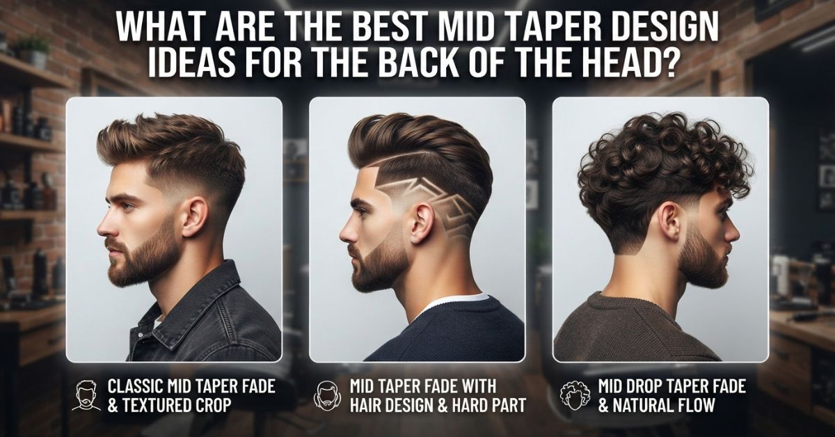 What Are the Best Mid Taper Design Ideas for the Back of the HeadWhat Are the Best Mid Taper Design Ideas for the Back of the Head